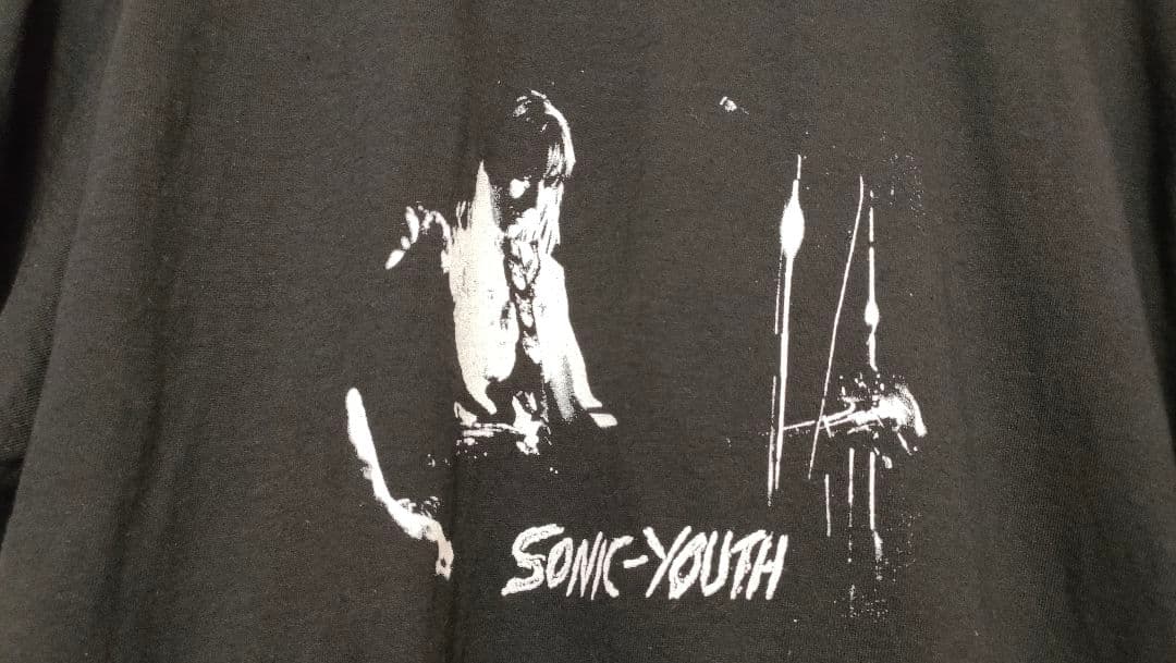 【未着用品】Sonic Youth バンドTシャツ Mサイズ ブラック
