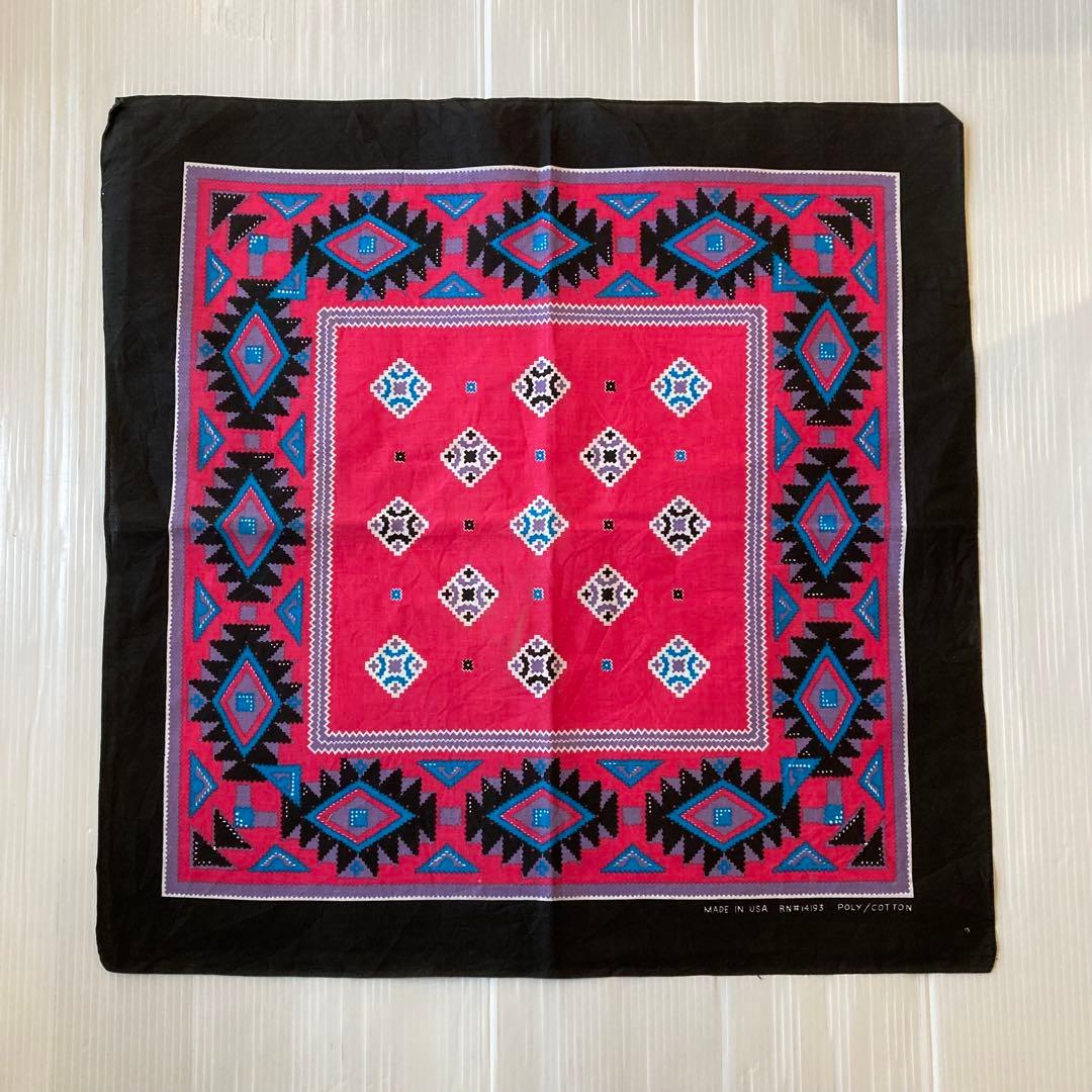 H*N様 まとめ売り 10枚 ネイティブ柄 vintage ビンテージ バンダナ