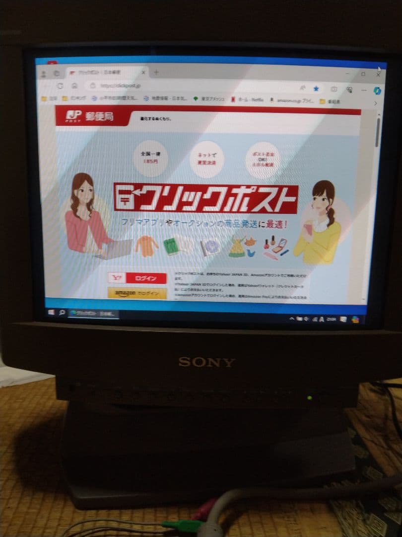 SONY CPD-17MSトリニトロンカラーコンピューターディスプレイ ジャンク