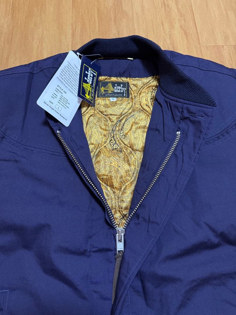 DERBY JACKET / ダービージャケット キムタク 同型 色違い L 紺