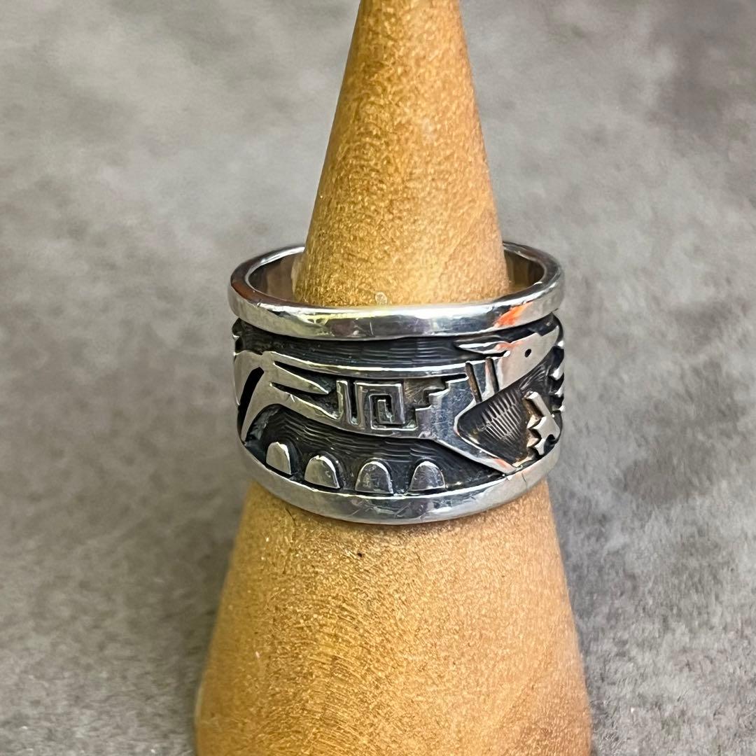 Berra Tawahongva ベラタワボングヴァ ホピ族 リング 旧マーク - メルカリ