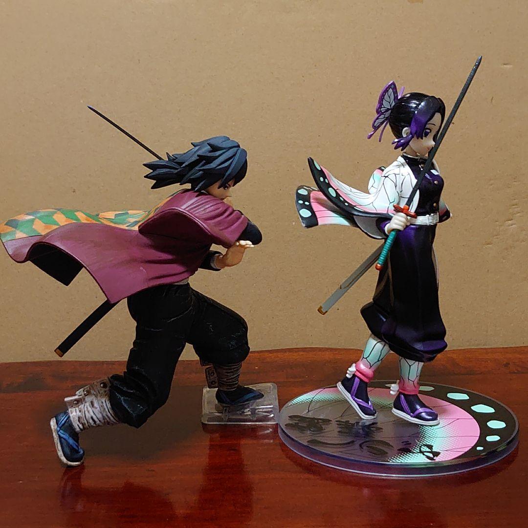 鬼滅の刃一番くじ 冨岡義勇 胡蝶しのぶ 鬼滅の刃フィギュア