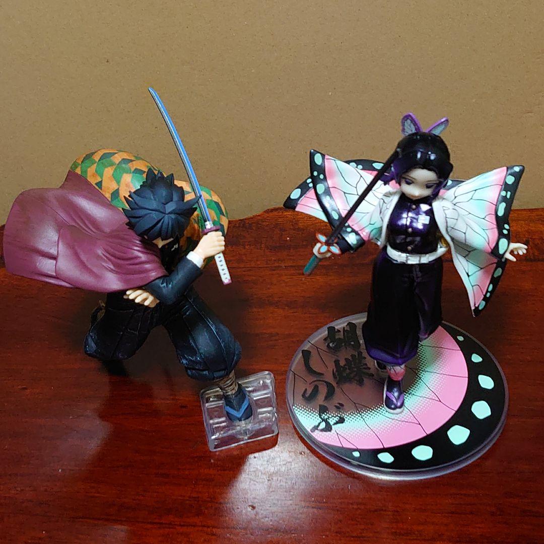 鬼滅の刃一番くじ 冨岡義勇 胡蝶しのぶ 鬼滅の刃フィギュア