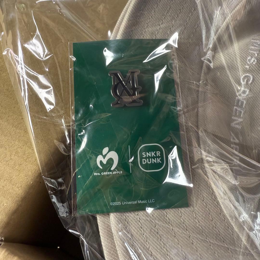 ミセスxスニダン ニューエラBUCKET01 MGA LOGO HAT ベージュ