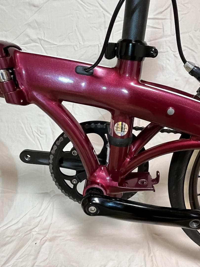 DAHON Mu SP9 20inch451ホイール ワインレッド - メルカリ