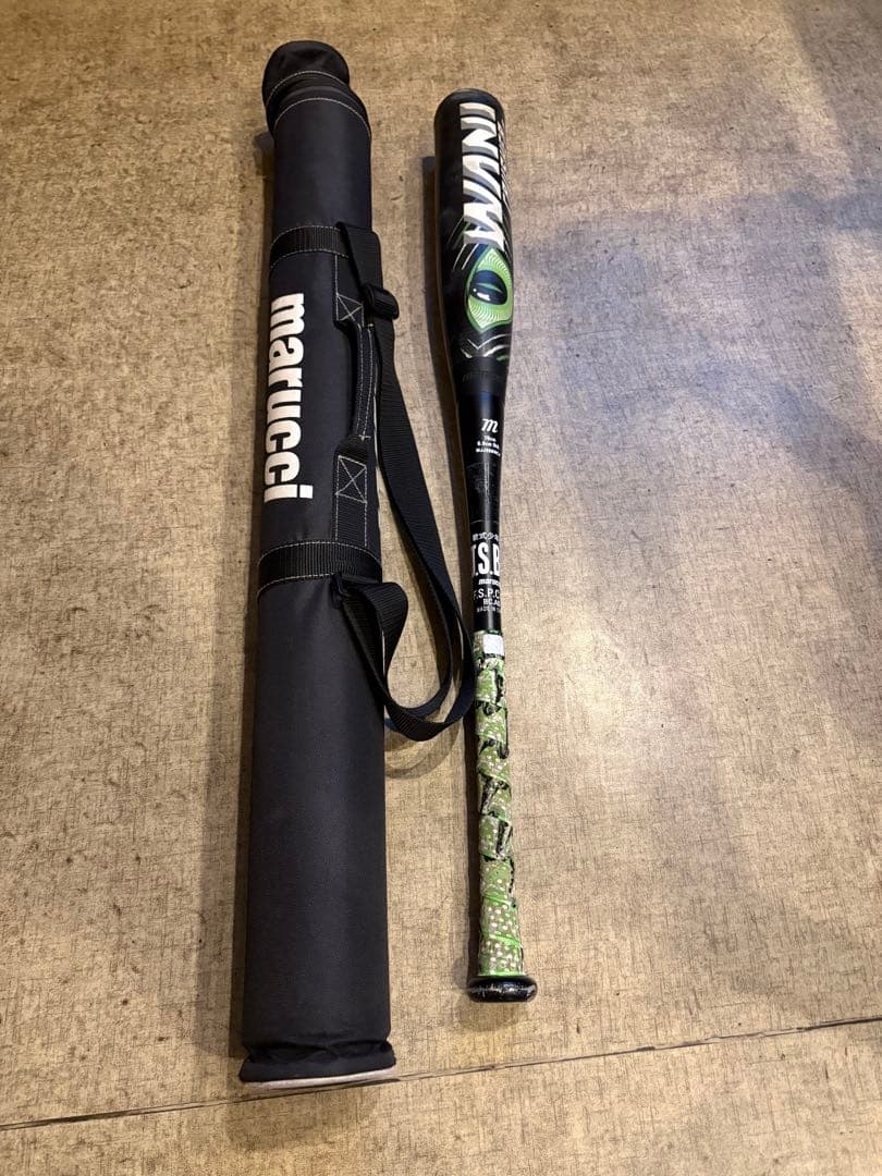 ワニクラッシャー　緑ワニ　少年用　７８センチ 楽天市場】即日出荷 78cmのみ「緑ワニ」ジュニア 軟式 バット MARUCCI