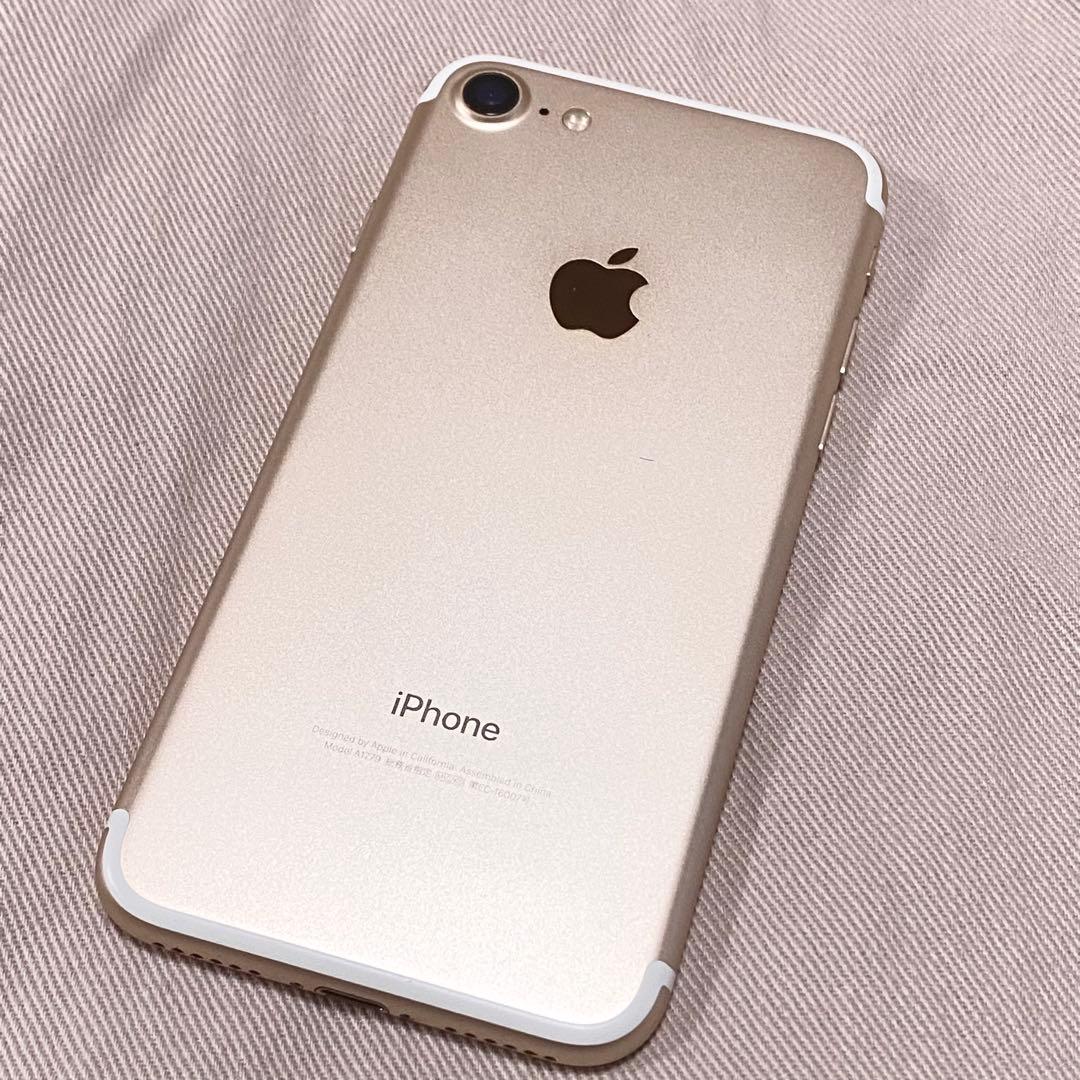 iPhone7 128GB ゴールド 本体 ソフトバンク - メルカリ