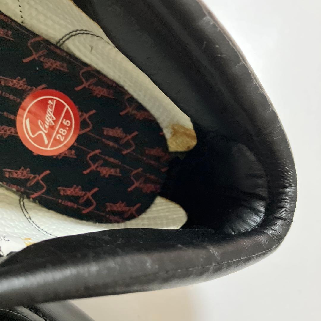 久保田スラッガー 野球スパイク 天然皮革 ベースボールシューズ 28.5cm