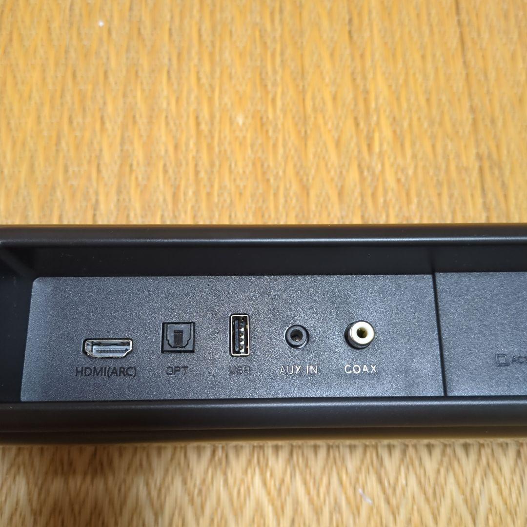 ツインサブウーファー内蔵 2.2ch サウンドバースピーカー