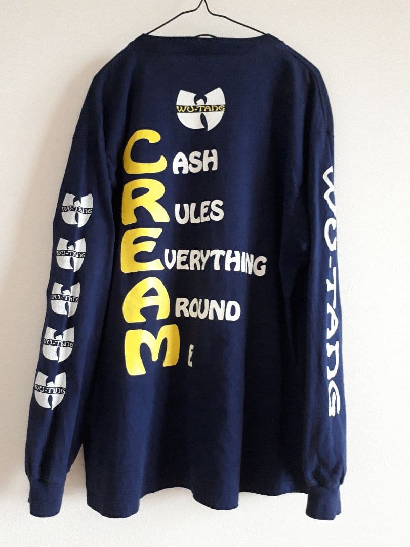 90s “Wu tang Clan” rap tee ロンT 袖プリ Tシャツ - メルカリ