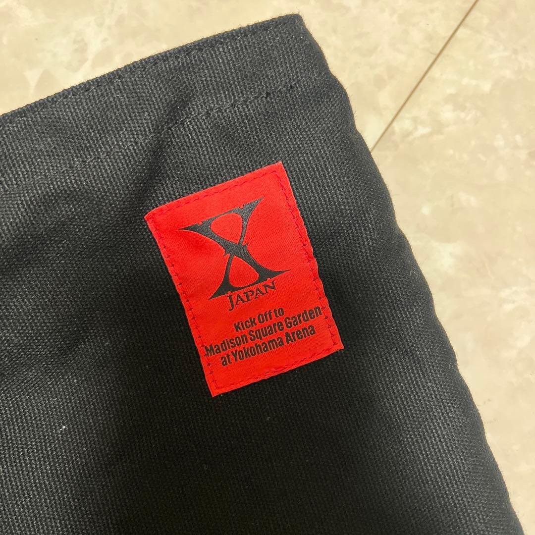 希少★X JAPAN ファスナー付きトートバッグ