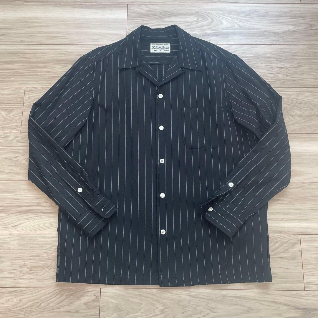ワコマリア WACKOMARIA ストライプウールシャツ 楽天市場】【中古】 WACKO MARIA (ワコマリア) STRIPE 50'S SHIRT L/S
