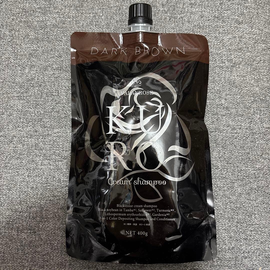 ダークブラウン クリームシャンプー 400g - メルカリ