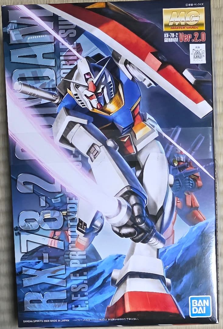 MG RX-78-2 ガンダム バージョン1.5・2.0・3.0・Ka