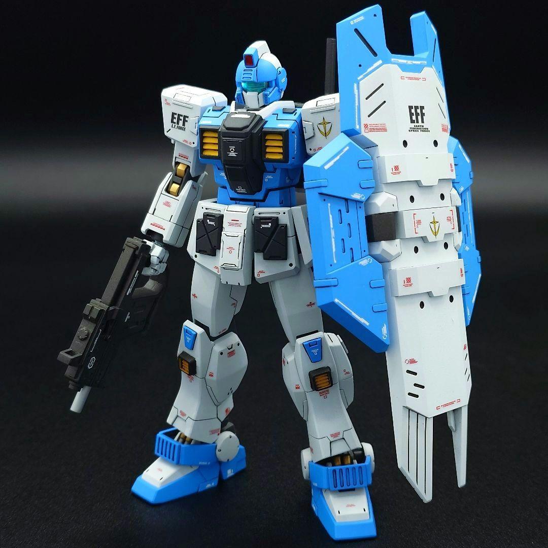 HGUC 1/144　ジムガードカスタム試作型　全塗装完成品