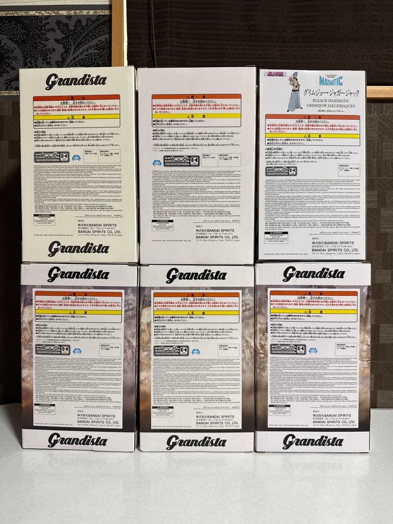 フィギュア ６点(キングダム　ブリーチ　刃牙)