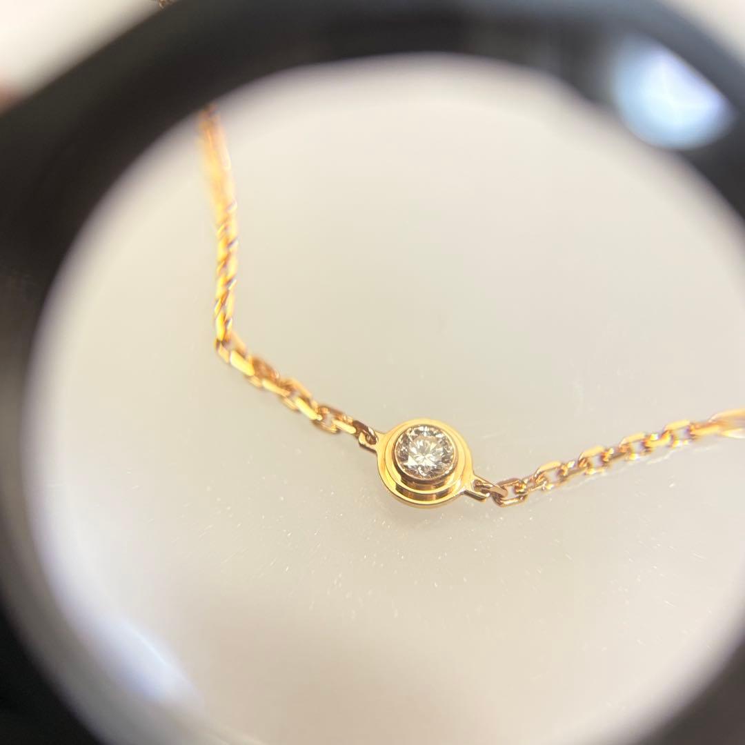 本物保証 カルティエ ダムール XS ダイヤ ブレスレット 750(PG) - メルカリ