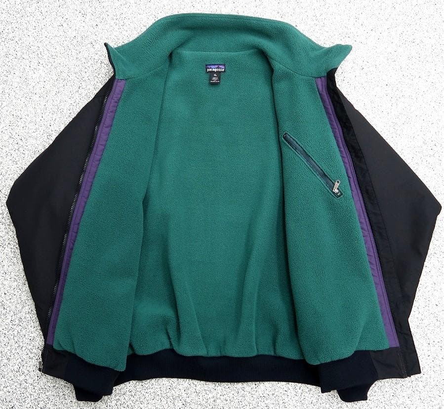 美品 XL 黒 パタゴニア 1994 シェルドシンチラ ジャケット - メルカリ