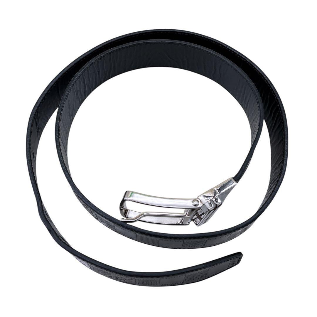 ルイヴィトン/ベルト/サンチュール/ダミエアンフィニ/レザー/M9674/106