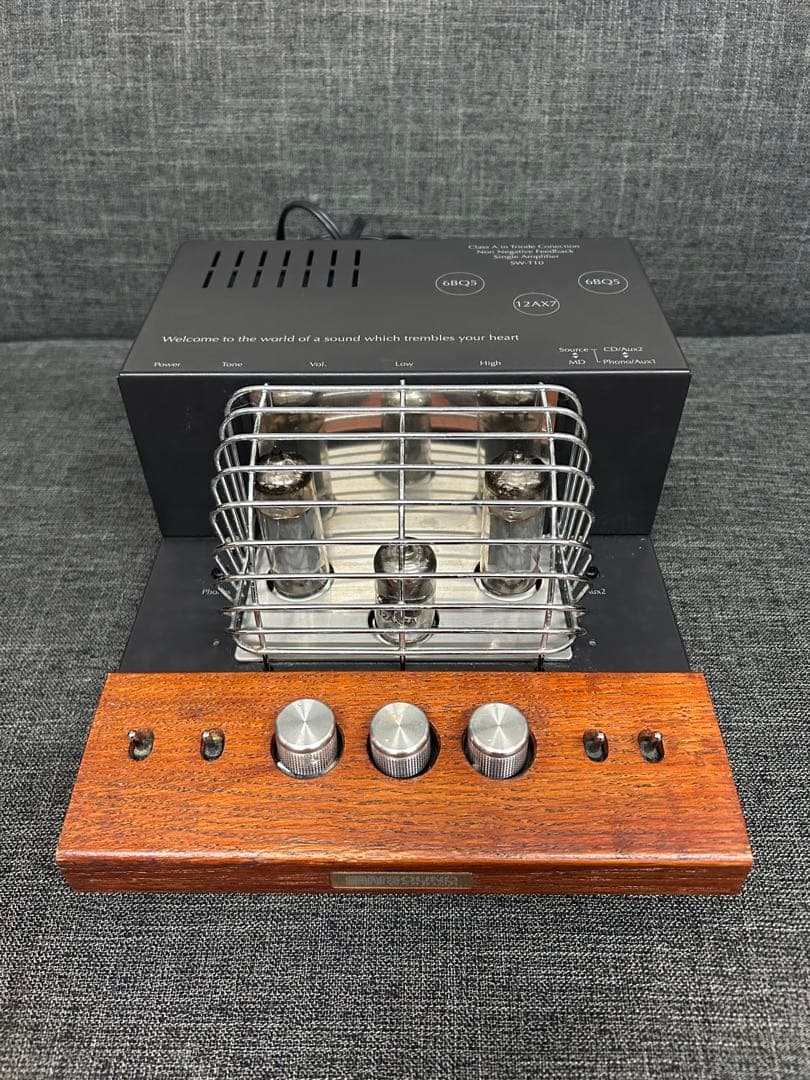 真空管 プリメインアンプ SW-T10 スピーカーセット - メルカリ