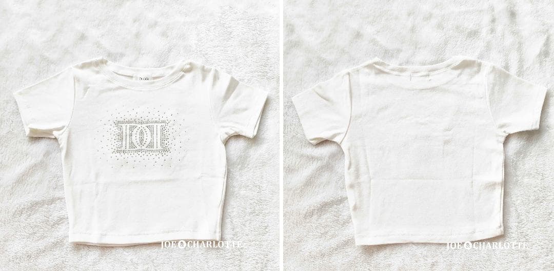ダーリッチ darich シャイニーDDロゴコンパクトTシャツ ホワイト WHT