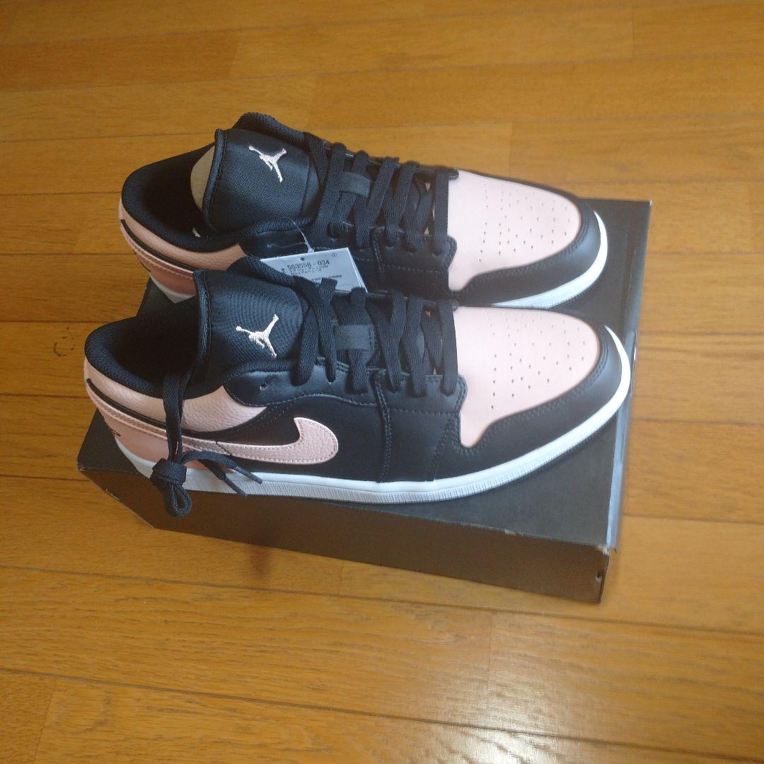 靴 Nike Air Jordan1Low \"Crimson Tint\"29.5cm