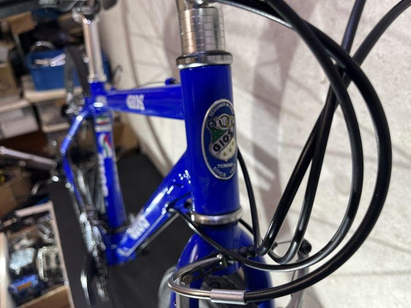 GIOS MISTRAL 700c ジオス クロスバイク ブルー 2015 - メルカリ