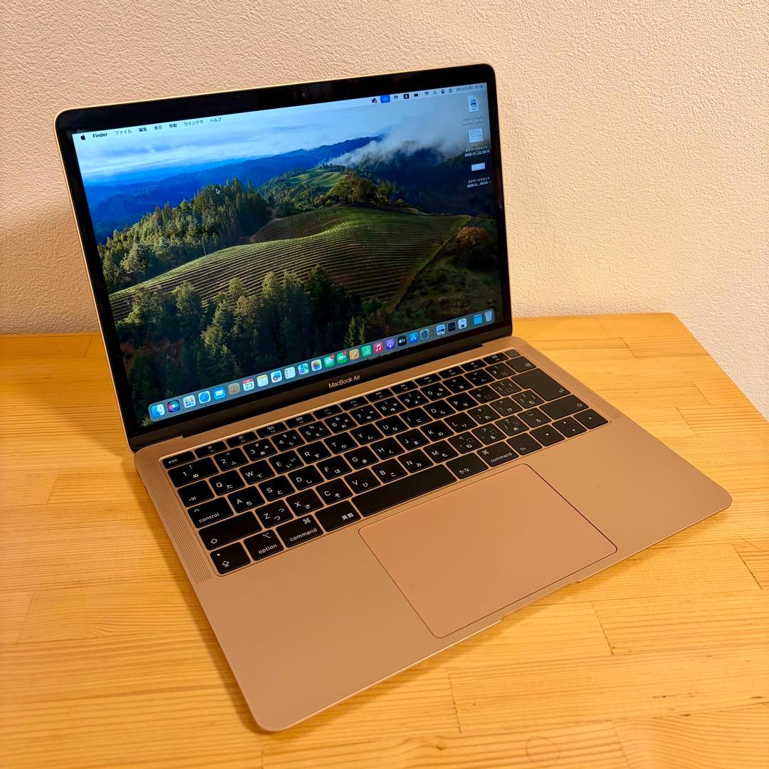 MacBook Air 2018 ゴールド/i5/8GB/128GB - メルカリ