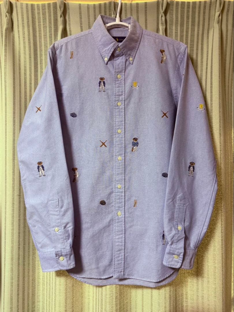 POLO Ralph Lauren ポロベア オックスフォードシャツ M 大定番【POLO Ralph Lauren】ポロベア オックスフォード シャツ (POLO