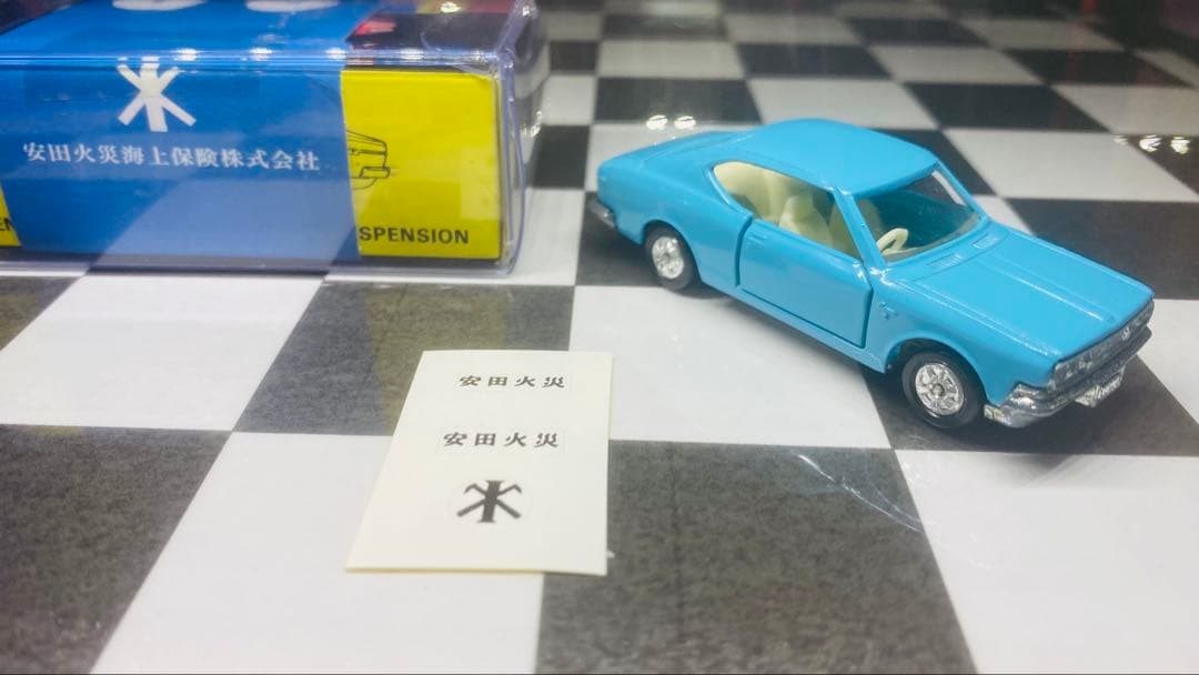 【超レア】トミカ 安田火災 ニューコロナ ハードトップ SL 日本製 貼紙未使用