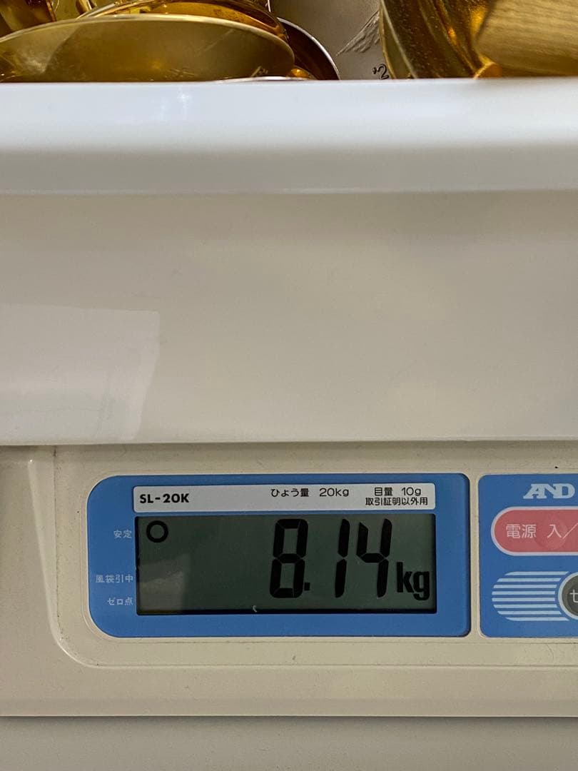 3-3182 K24GP他・金盃等まとめ　約7.5kg