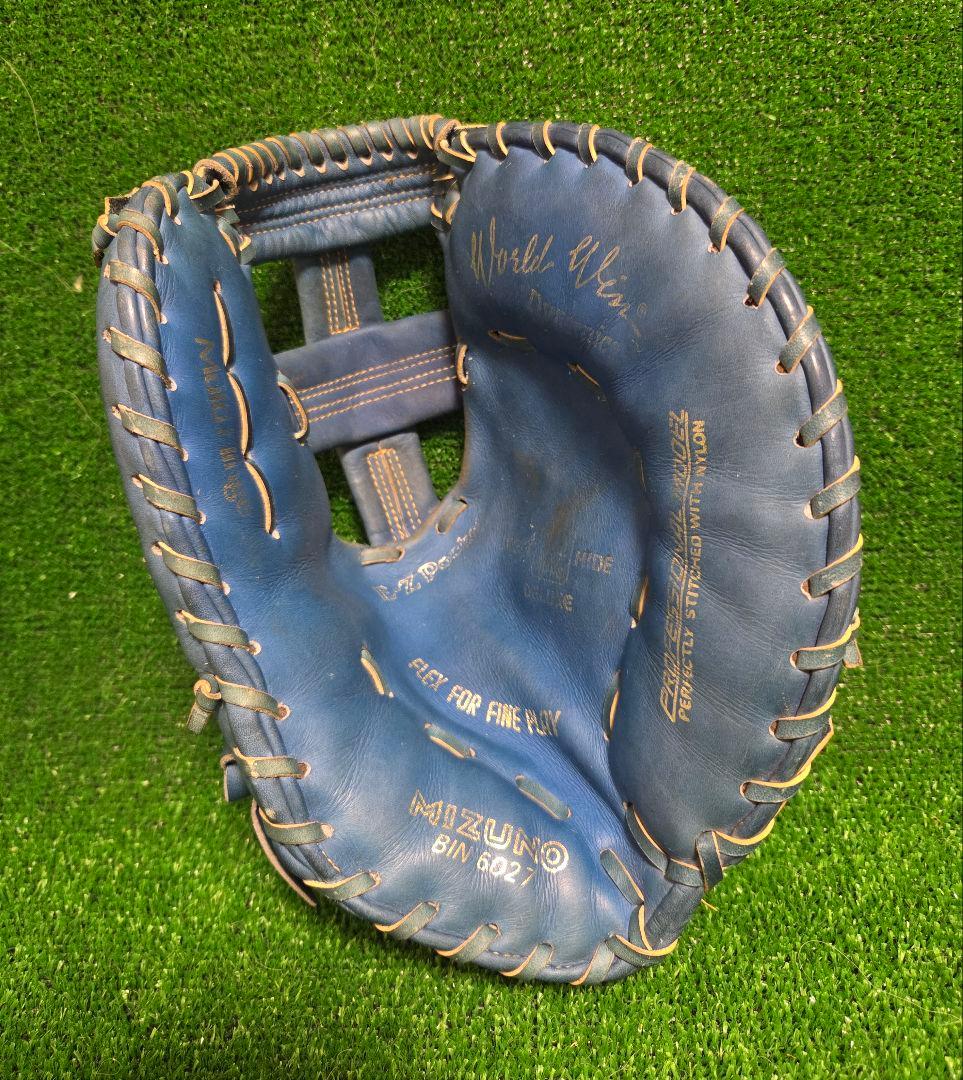 MIZUNO World Win Dynamic 青色ファーストミット - メルカリ
