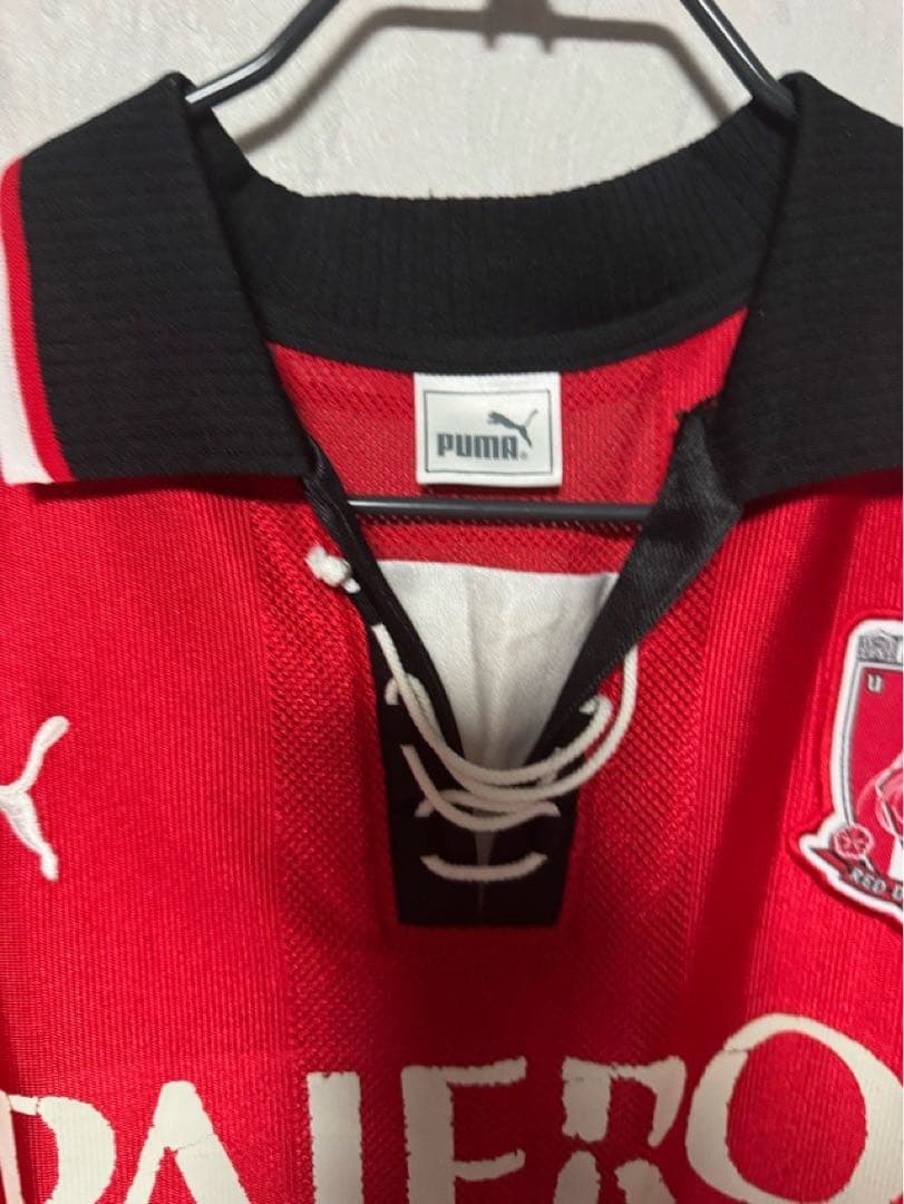 浦和レッズ 01-02 ユニフォーム PUMA XOサイズ 18 永井 雄一郎 - メルカリ