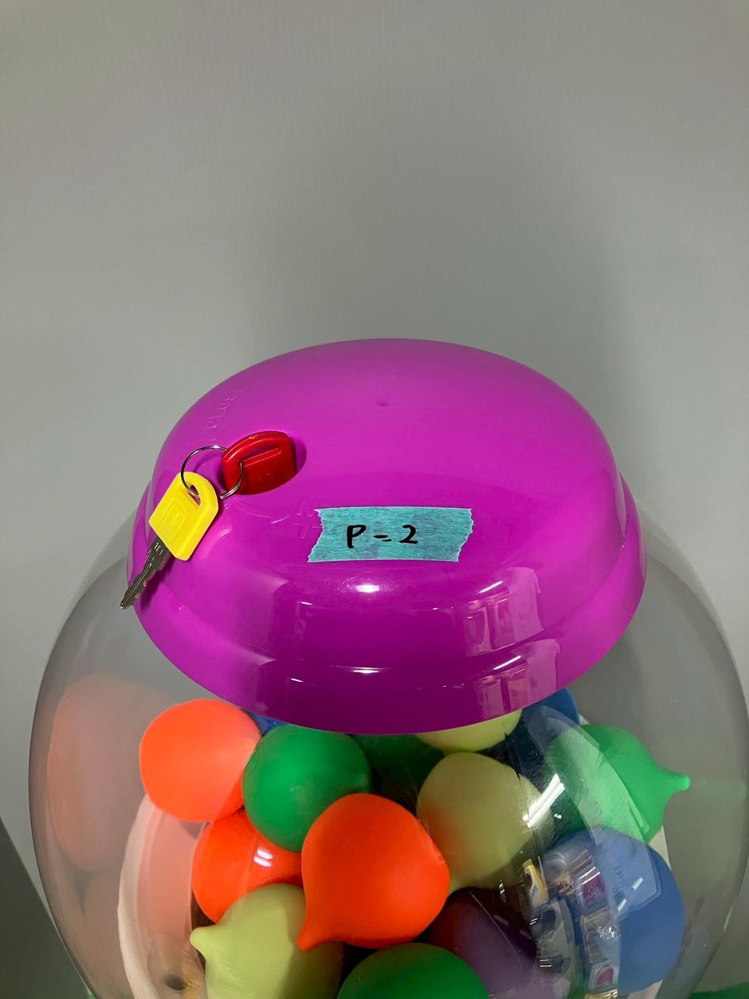 【プチコロ】P-2 中古ガチャガチャ本体【 専用20枚付き】