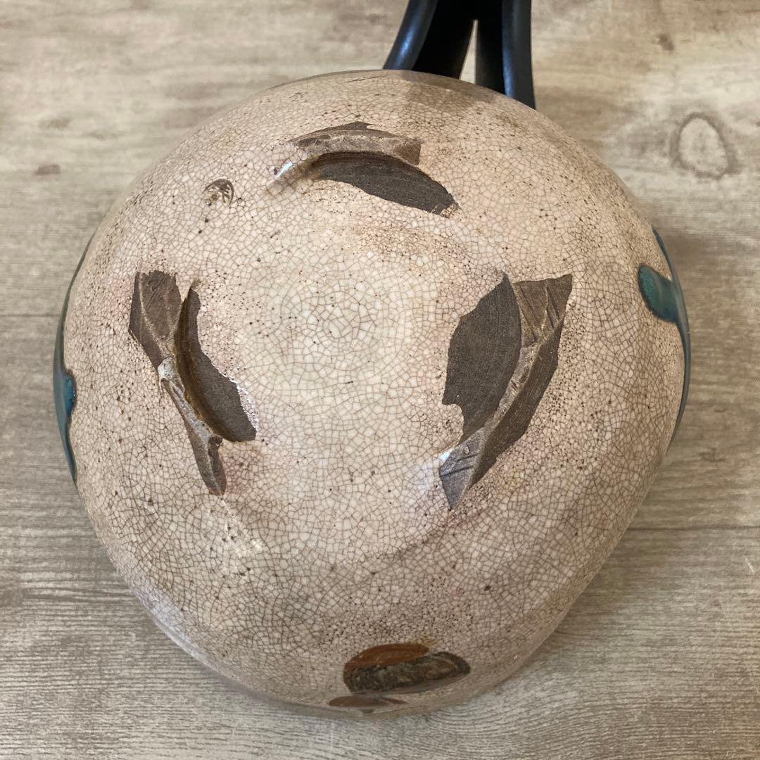 古瀬戸 織部 時代抹茶茶碗 江戸末〜明治〈検 絵志野 加藤春岱 美濃焼