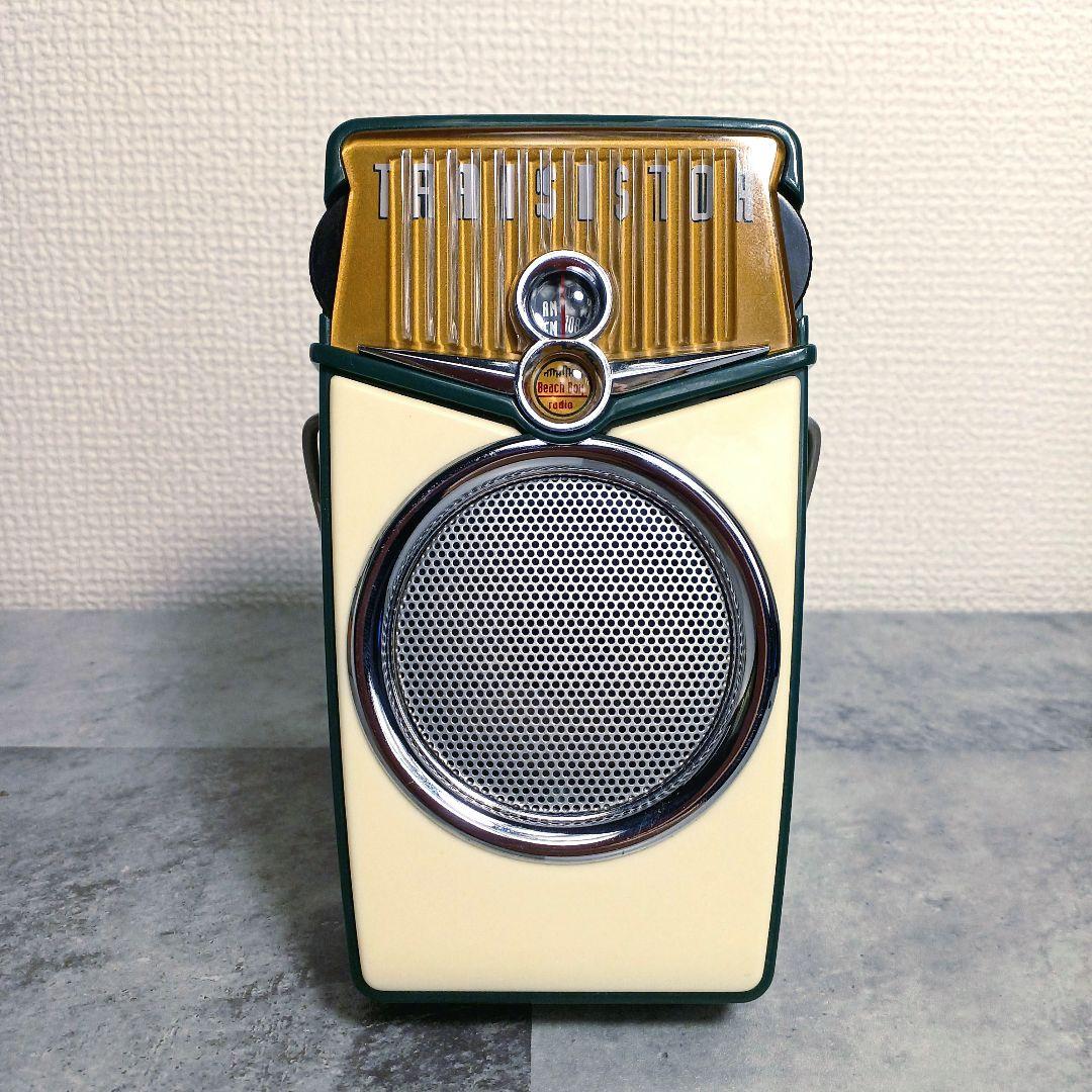 激レア☆トランジスタラジオ AM/FM RADIO 乾電池式 レトロ アメリカン