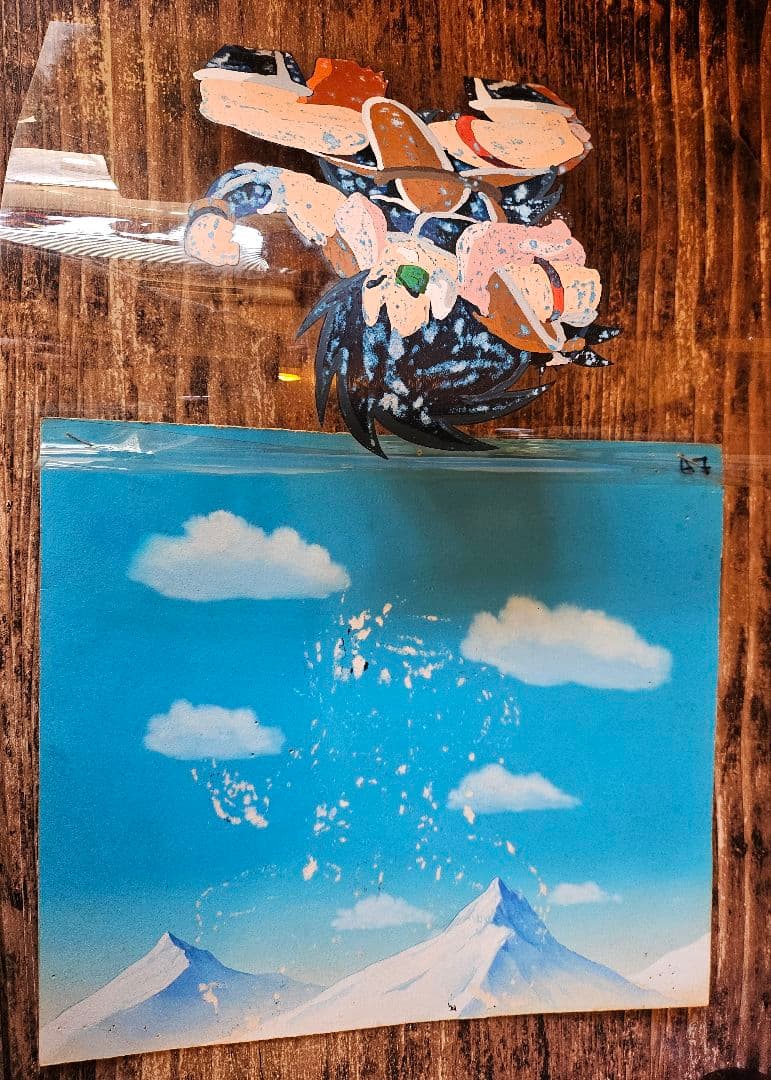 ドラゴンボールZ セル画 ラディッツ 孫悟空 A7