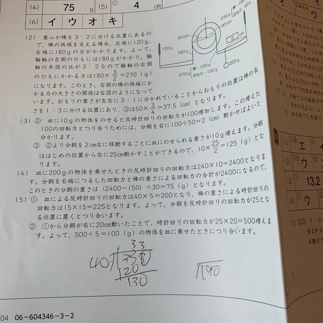 本日までタイムセールSAPIX 6年理科社会 夏期集中志望校錬成特訓セット