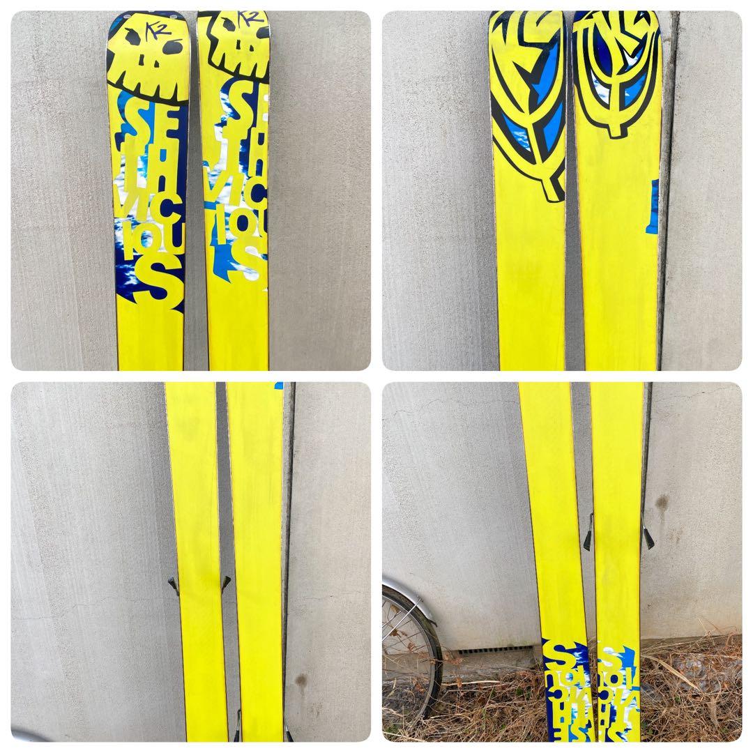 K2 セスヴィシャス＋サロモン S912Ti 189cm ヘルベント 大型 - メルカリ