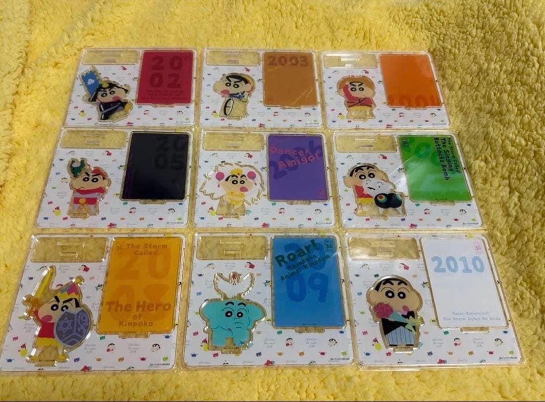 クレヨンしんちゃん Anique アクリルスタンド 30周年記念