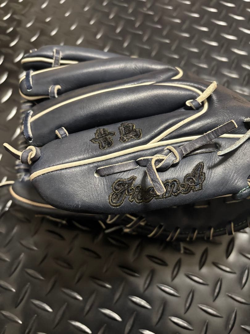 ミズノプロ 菅野智之オーダーモデル mizuno proウェブ曲げない型付け