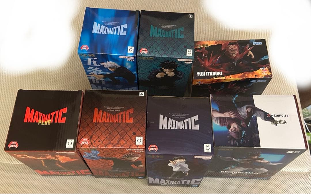 呪術廻戦 MAXIMATIC フィギュア　五条悟　脹相　虎杖悠仁　など7体セット