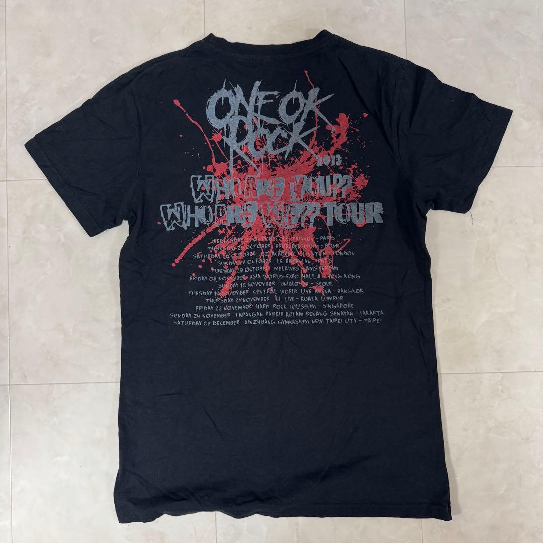 【貴重】Lサイズ ONEOKROCK 2013 海外ツアー Tシャツ ワンオク