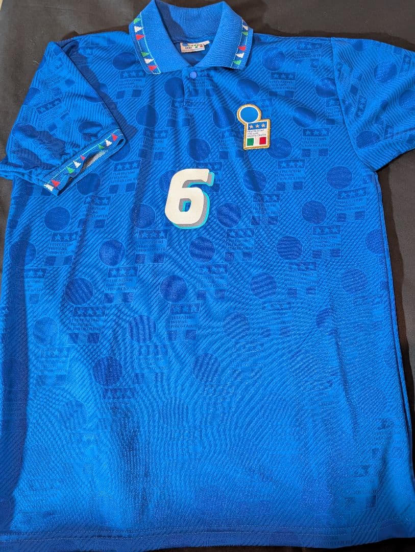 当時物！】イタリア代表 /バレージ/H/94年Wモデル - メルカリ