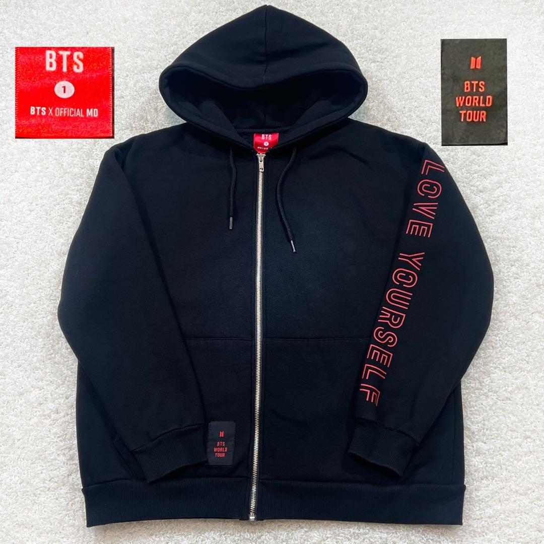 BTS LOVE YOURSELF 公式グッズ パーカー サイズ1 （M） - メルカリ