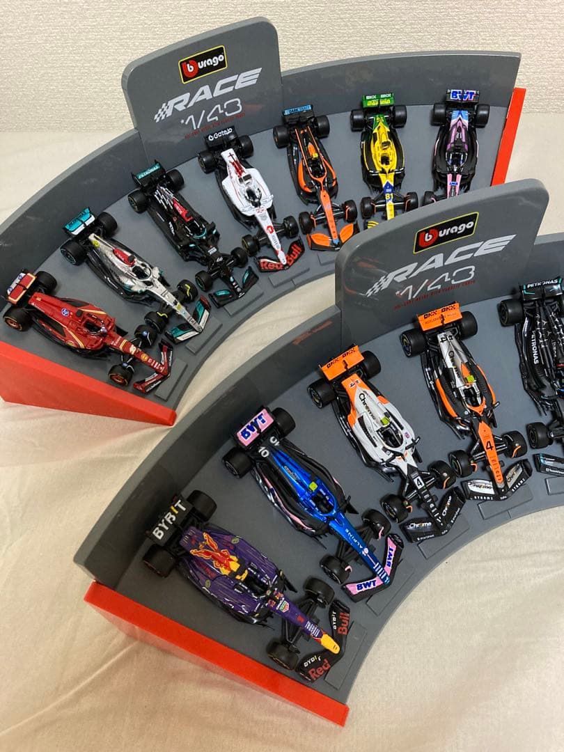 ブラゴ1/43 ミニカー 7台セット　2セット