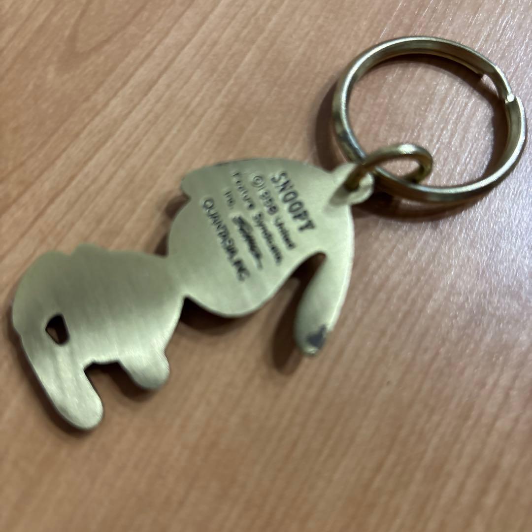 激レア スヌーピー SNOOPY 真鍮キーホルダー レトロ - メルカリ