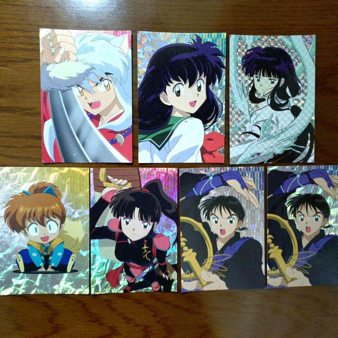 犬夜叉 ブロマイド カードダス セット - メルカリ