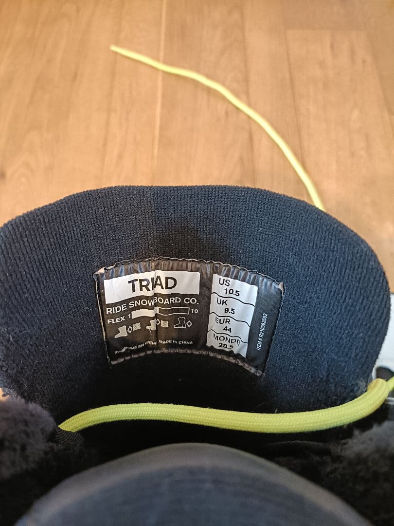 新品　RIDE　TRIAD　28.5cm スノーボードブーツ