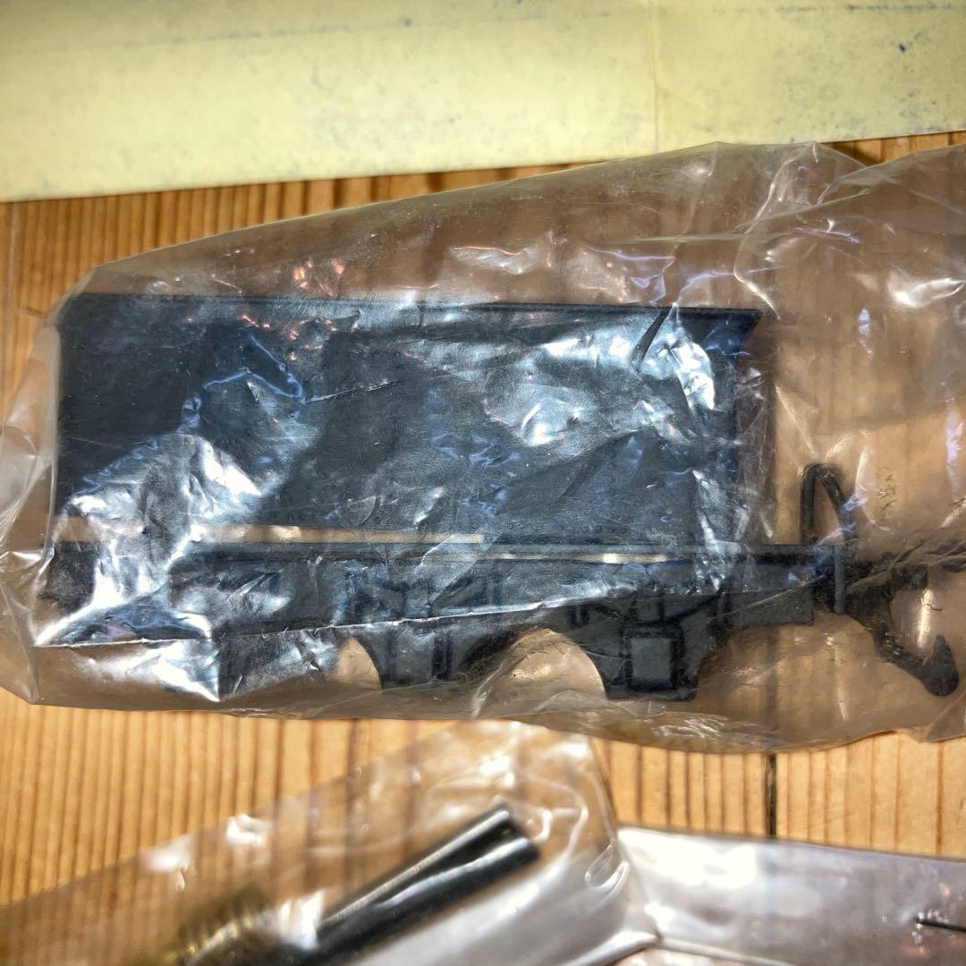 昭和期 国産HOゲージ 蒸気機関車 組立キット 真鍮製 当時物 組立説明図